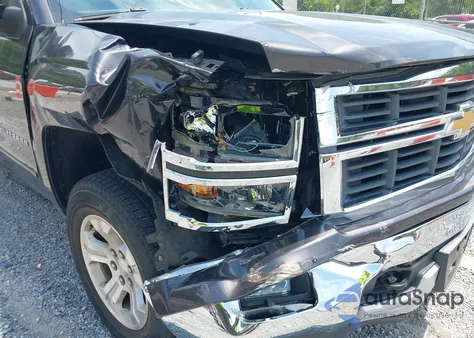 2015 Chevrolet Silverado 1500 2Lt из США, поврежденный, VIN 1GCVKREC2FZ251436